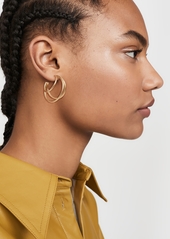 Madewell Double Prong Small Hoops