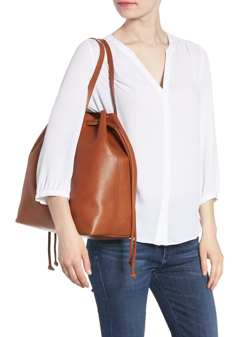 madewell drawstring transport tote