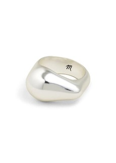 Madewell Droplet Signet Band Ring