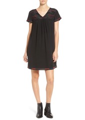 Madewell Embroidered Shift Dress