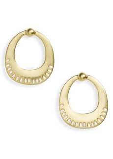 Madewell Eyelet Lace Statement Earrings