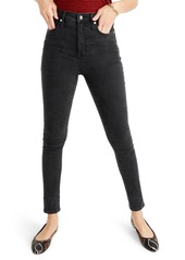 Madewell High Waist Skinny Jeans in Lunar Wash at Nordstrom