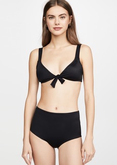 Madewell Isabella Tie Front Bikini Top