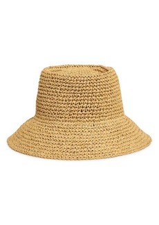 Madewell Lantern Packable Straw Sun Hat