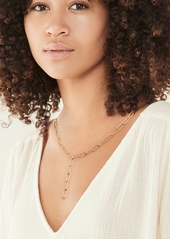 Madewell Libby Paperclip Y Necklace
