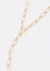 Madewell Libby Paperclip Y Necklace