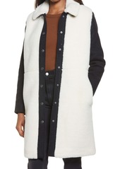 Madewell McClancy Faux Shearling Coat