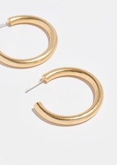 Madewell Medium Chunky Hoop Earrings