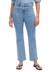 Madewell Mid Rise Kick Out Crop Jeans