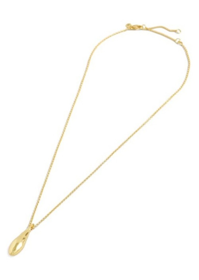 Madewell Molten Pendant Necklace