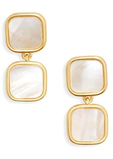 Madewell Mother-of-Pearl Drop Earrings