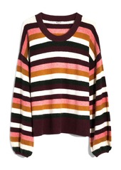 Madewell Payton Coziest Yarn Striped Pullover