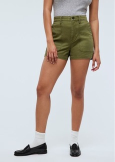 Madewell Perfect Military Twill Shorts