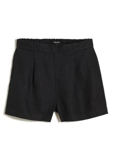 Madewell Pull-On Linen Shorts