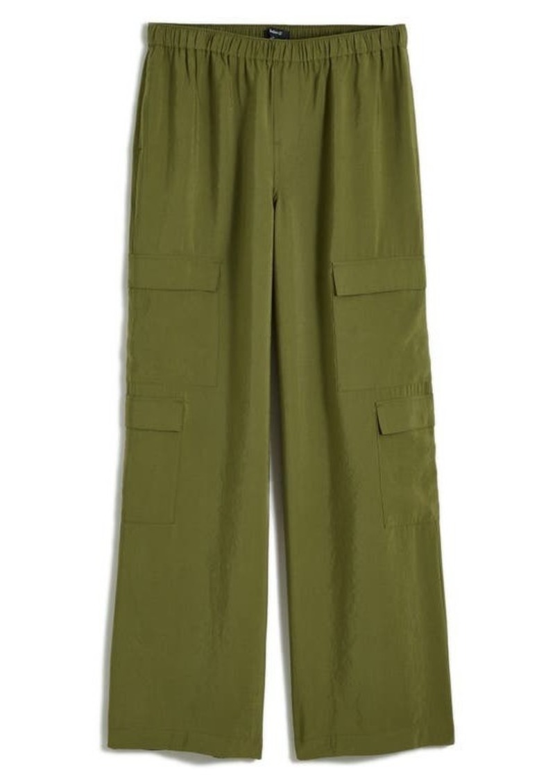 Madewell Pull-On Wide Leg Cargo Pants