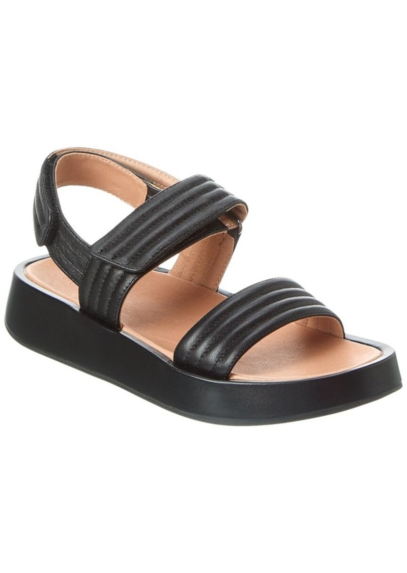 Madewell Quilted Leather Flatform Sandal