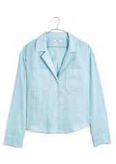 Madewell Resort Long Sleeve Ramie Shirt