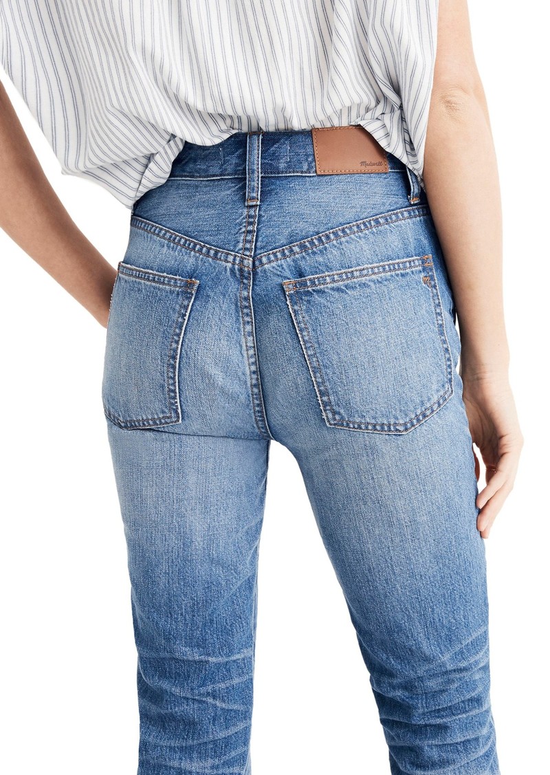 madewell rigid slim jeans