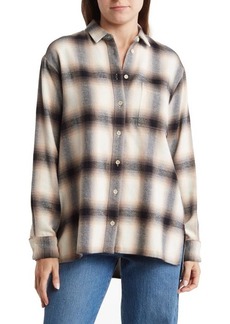 Madewell Robson Plaid Oversize Flannel Shirt