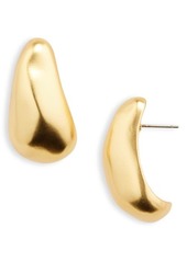 Madewell Sculptural Droplet Large Statement Earrings