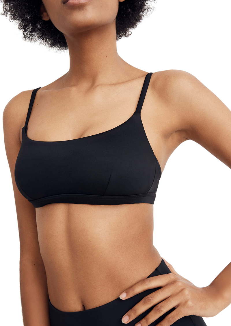 madewell second wave sport bikini top