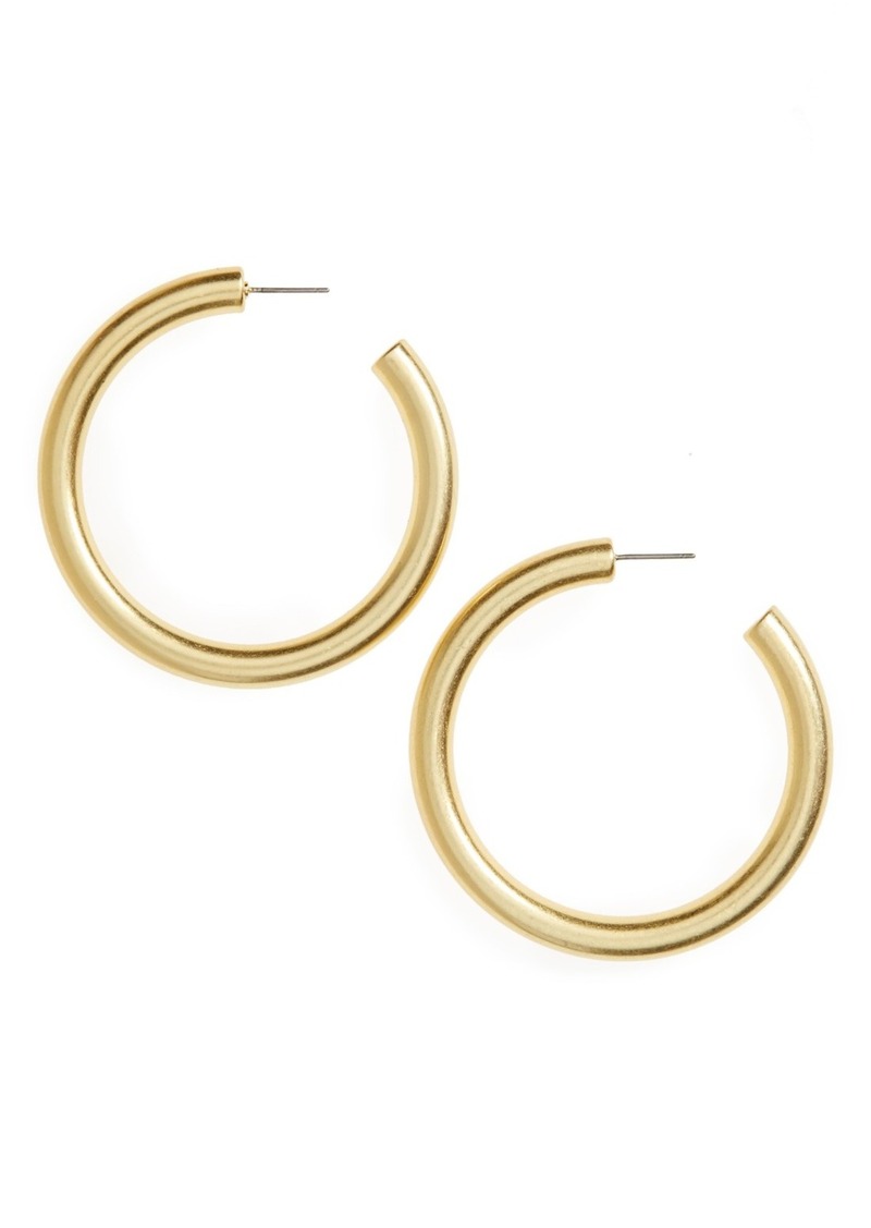 Madewell Madewell Simply Chunky Hoop Earrings | Jewelry