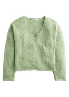 Madewell Slub Cotton V-Neck Sweater
