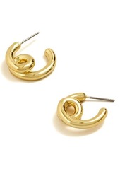 Madewell Small Looped Tube Hoop Earrings