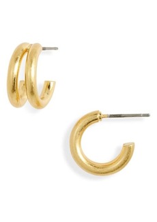 Madewell Split Mini Hoop Earrings