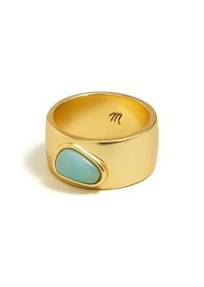 Madewell Stone Collection Amazonite Chunky Ring