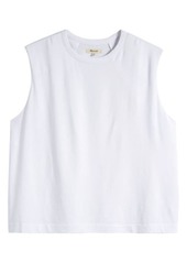 Madewell Structured Shoulder Pad Muscle Tee