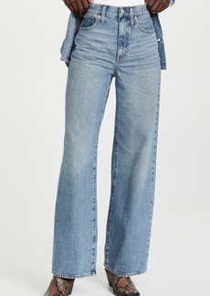 Madewell Super Wide Leg Full Length Rigid Jeans