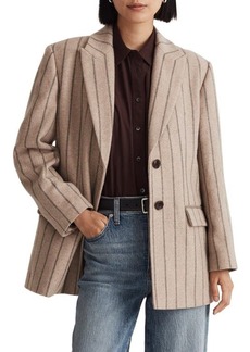 Madewell The Bedford Oversize Belted Blazer