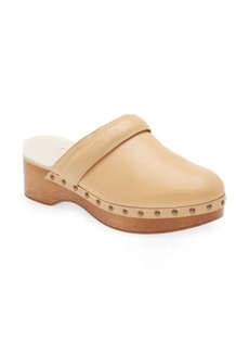 Madewell The Cecily Genuine Shearling Lined Clog
