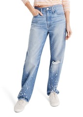 Madewell The Dadjean Bleached High Waist Jeans