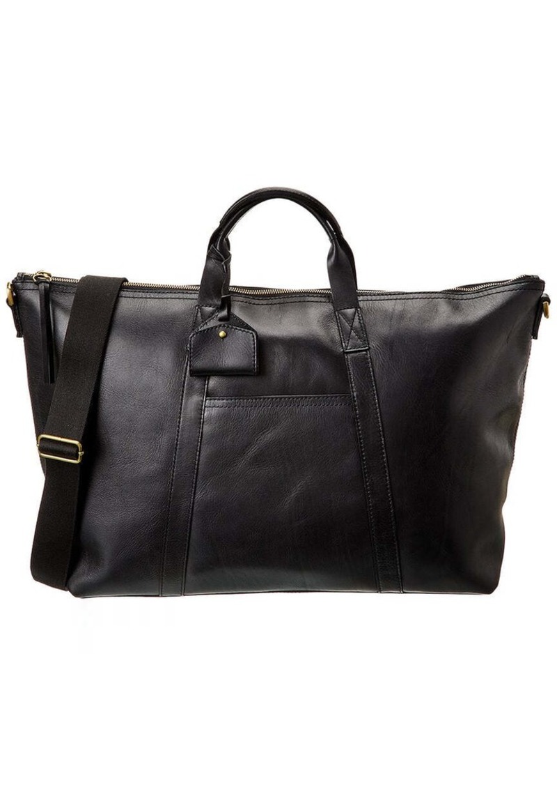 Madewell The Leather Overnight Bag