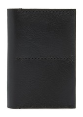 Madewell The Leather Passport Case in True Black at Nordstrom