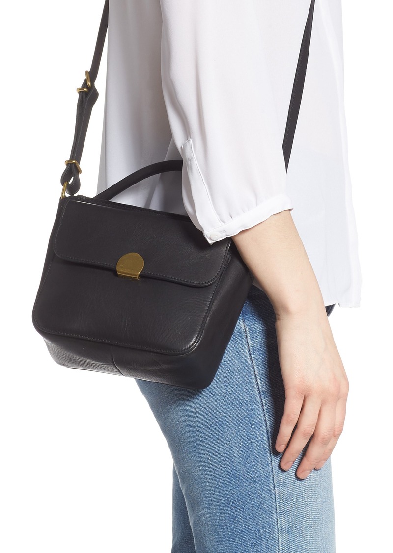 The mini abroad 2025 leather crossbody bag