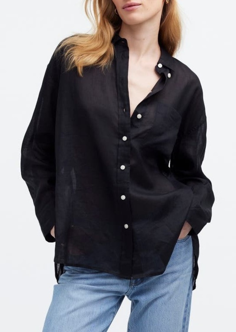 Madewell The Oversized Button-Up Shirt