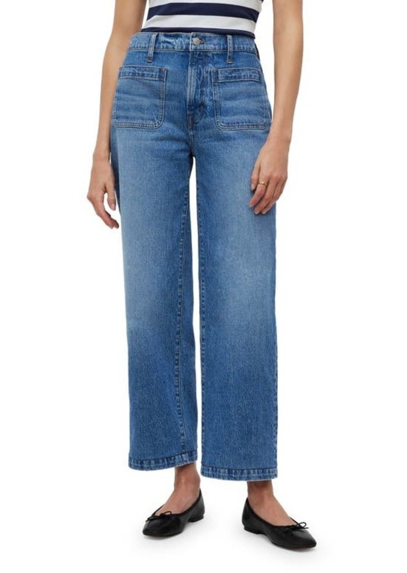 Madewell The Perfect Vintage Patch Pocket Wide Leg Jeans