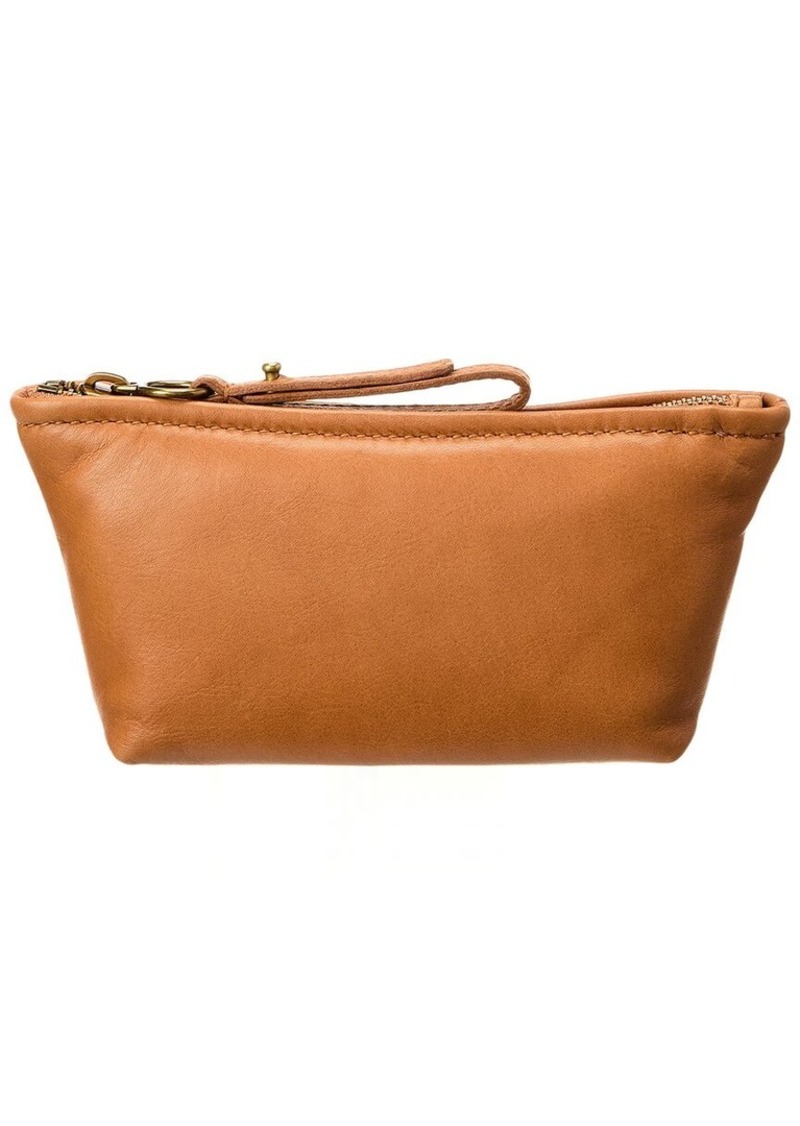 Madewell The Piazza Zip Leather Pouch