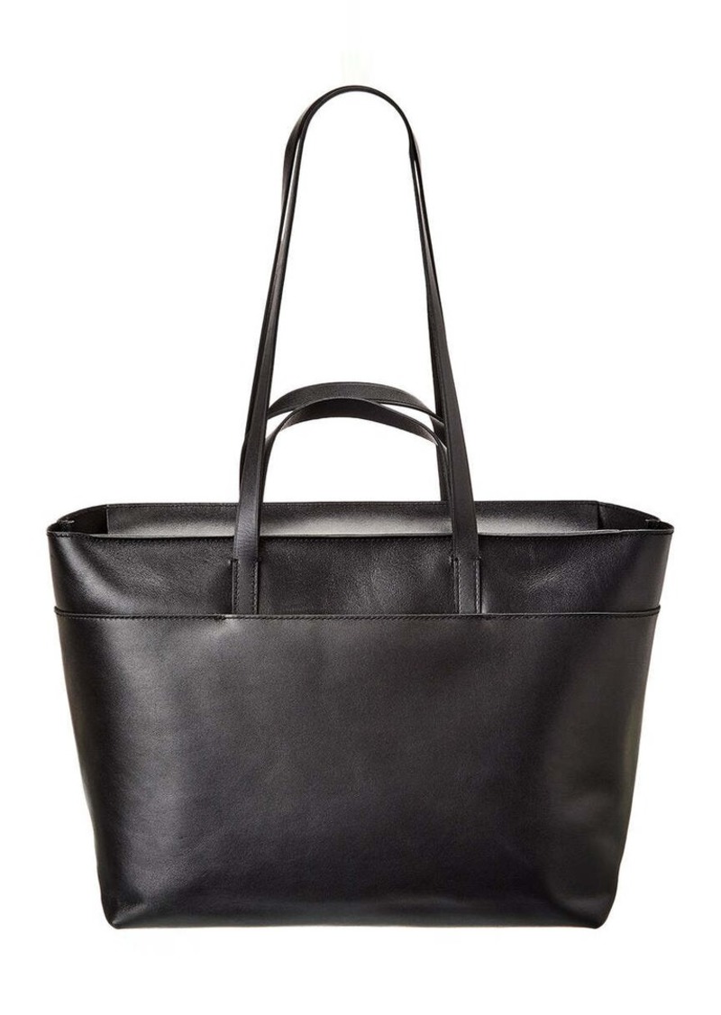 Madewell The Zip-Top Essential Leather Tote