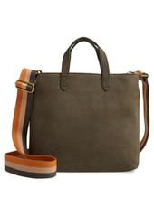 Madewell The Zip Top Transport Leather Shoulder Bag in Deep Marsh at Nordstrom