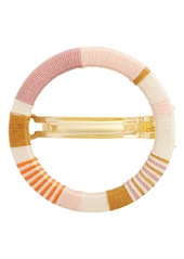 Madewell Thread Wrapped Circle Barrette