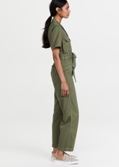 Madewell Tie Waist Military Coveralls