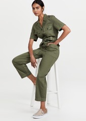 Madewell Tie Waist Military Coveralls