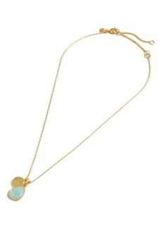 Madewell Valley Stone Pendant Necklace