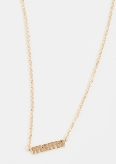 Madewell Vermeil Mama Necklace