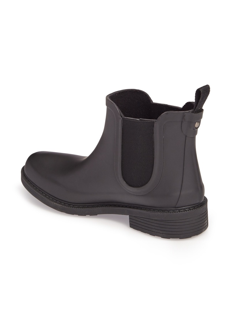 the chelsea waterproof rain boot madewell