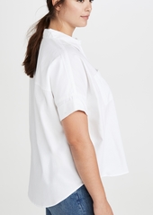 Madewell White Cotton Courier Shirt